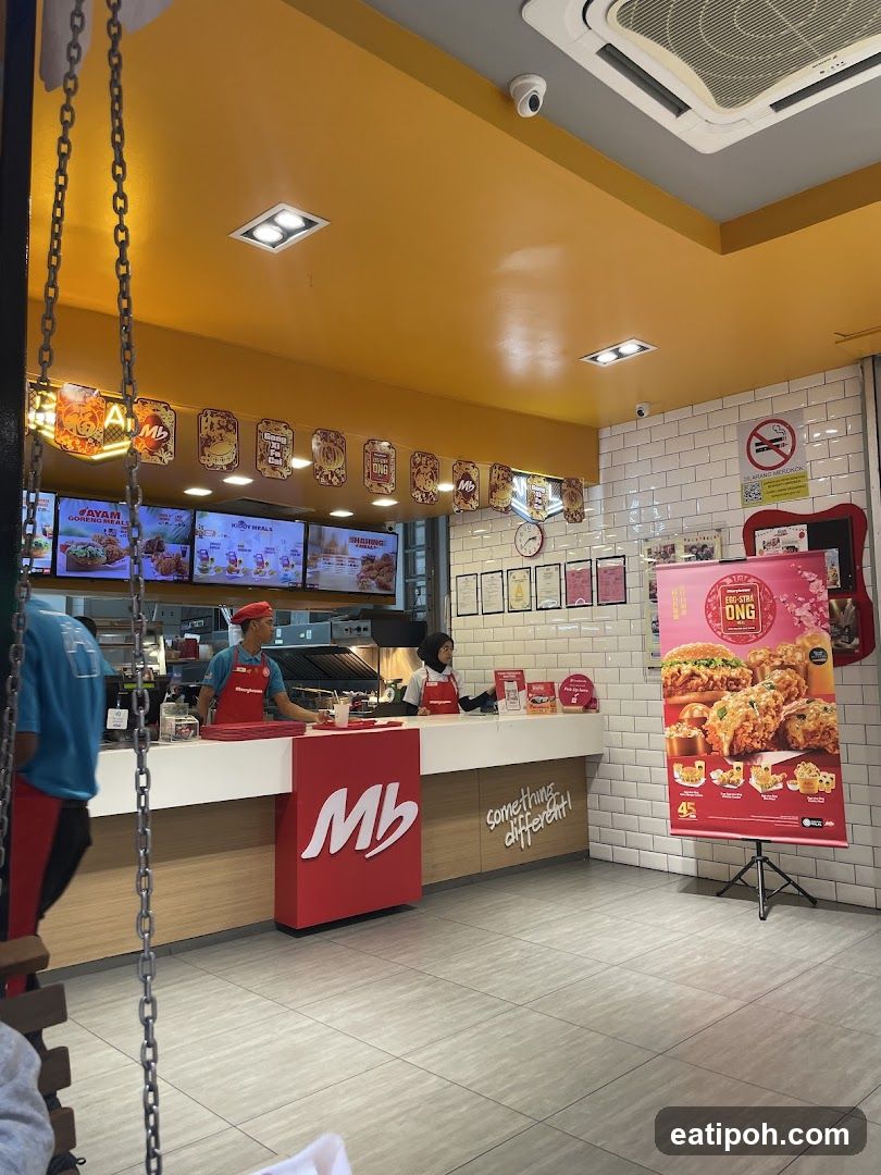MB Food Counter Interior