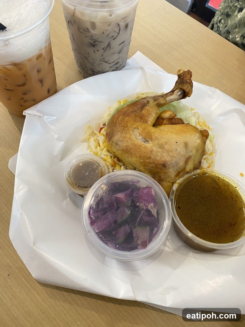 Food and Drinks on Table