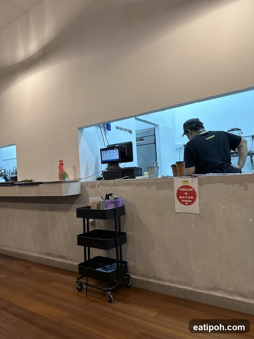 Restaurant Counter Area