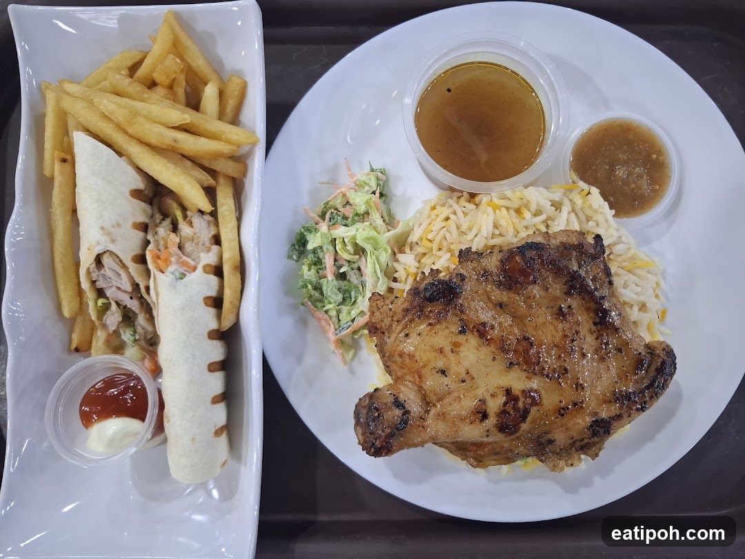 Food Plate and Wrap