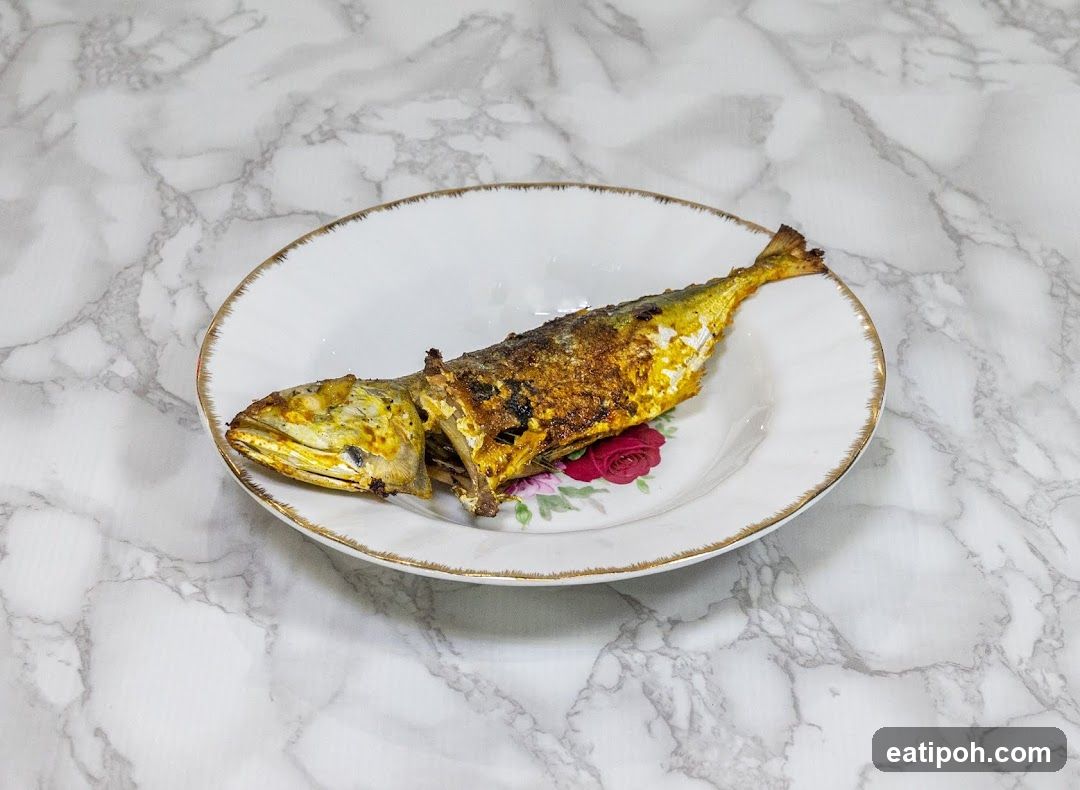 Grilled Fish on Plate