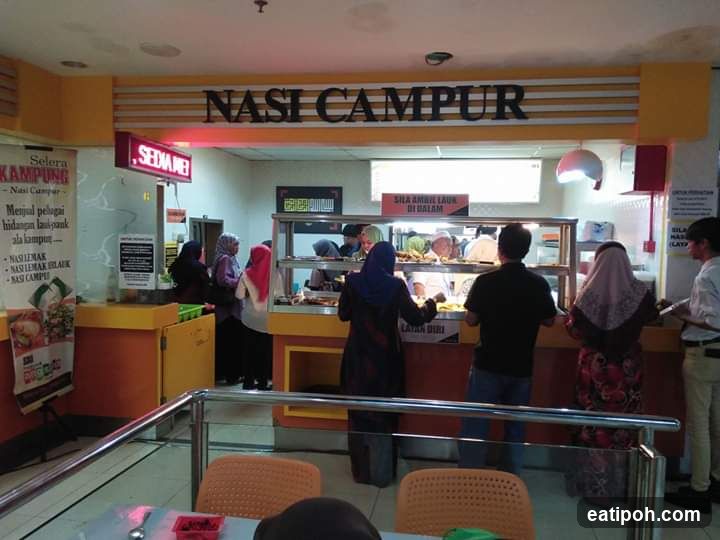 Nasi Campur Food Stall Interior