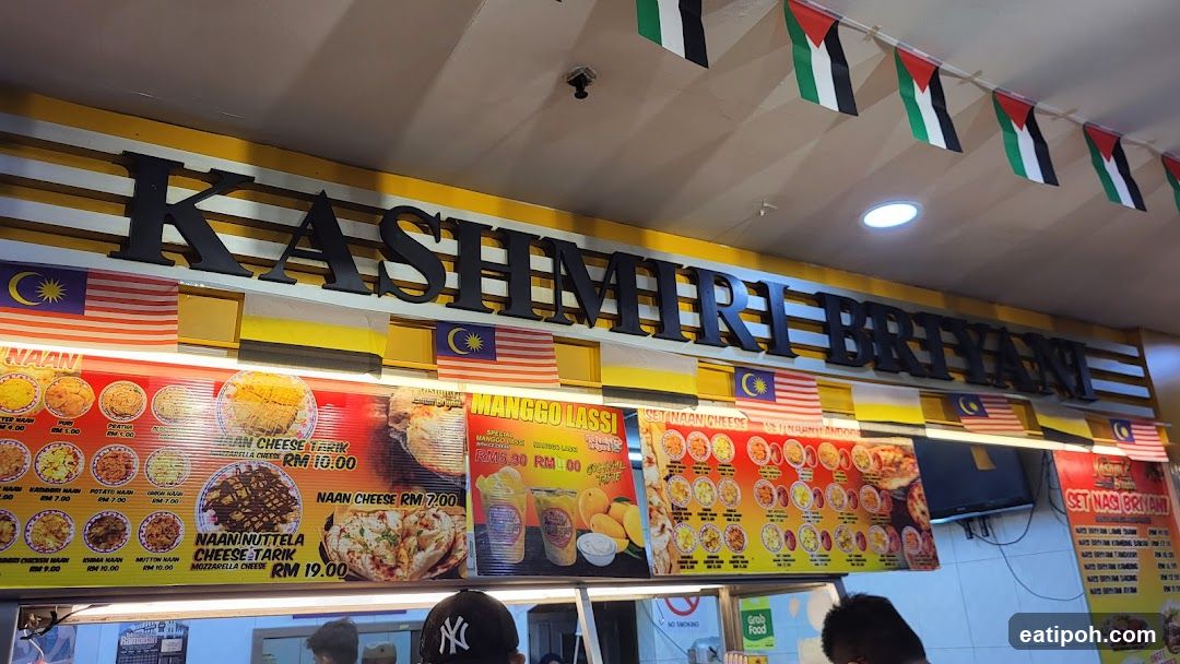Kashmiri Briyani Food Stall Interior