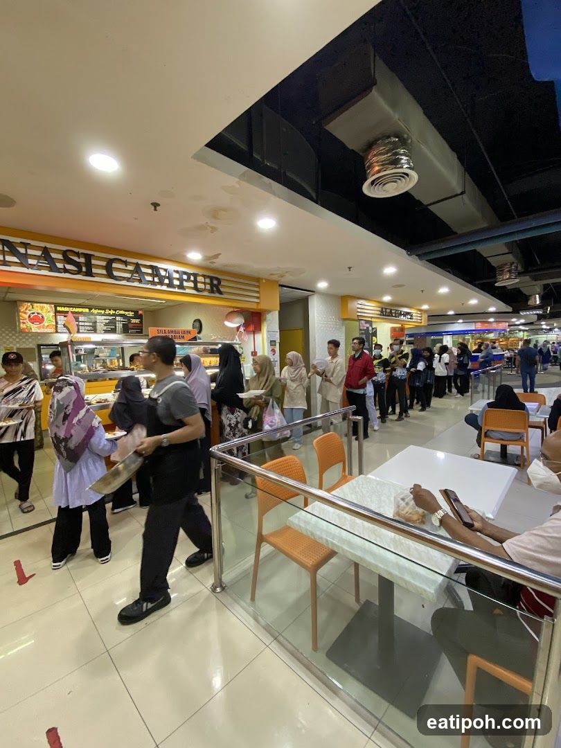 Food court interior