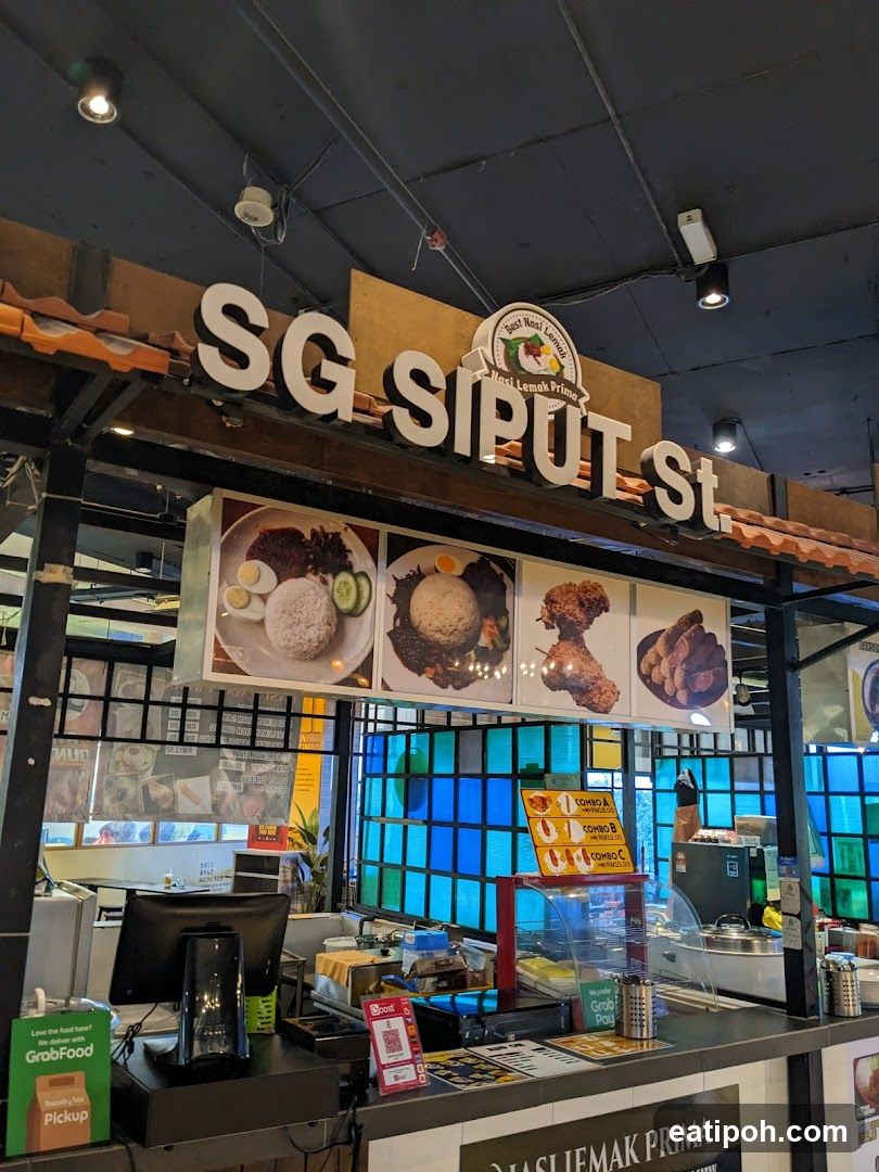 SG SIPUT St. Food Stall Interior