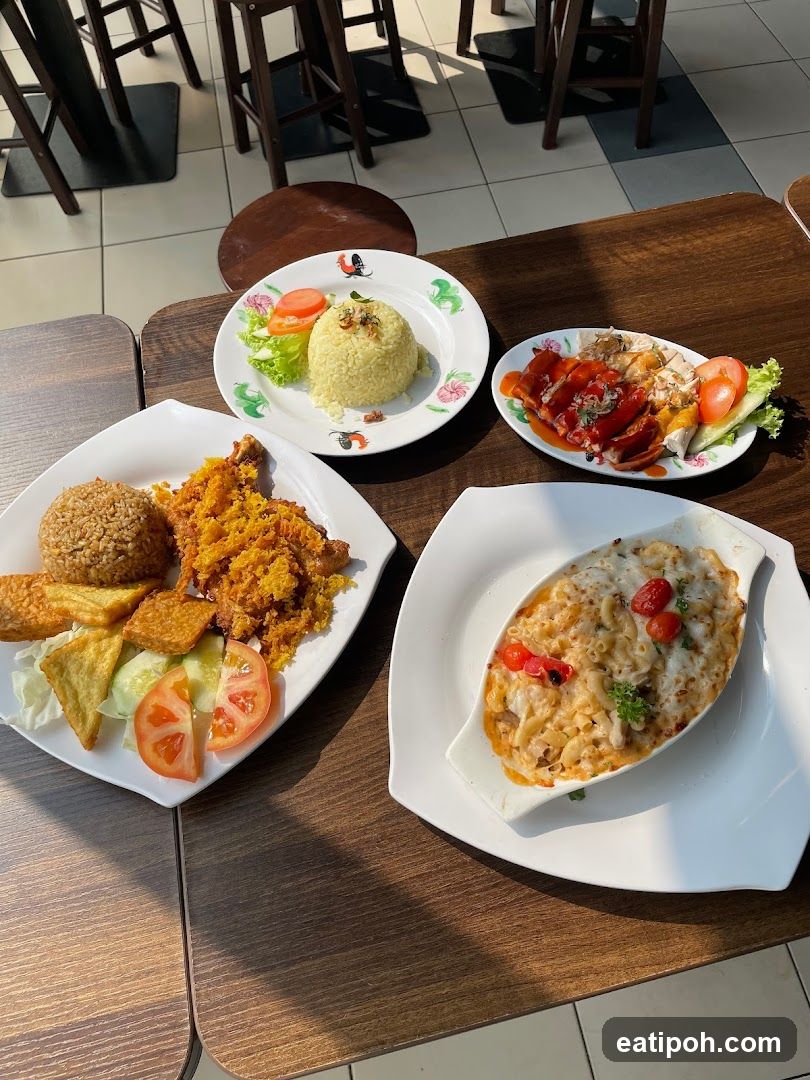 Restaurant Interior Table Setting