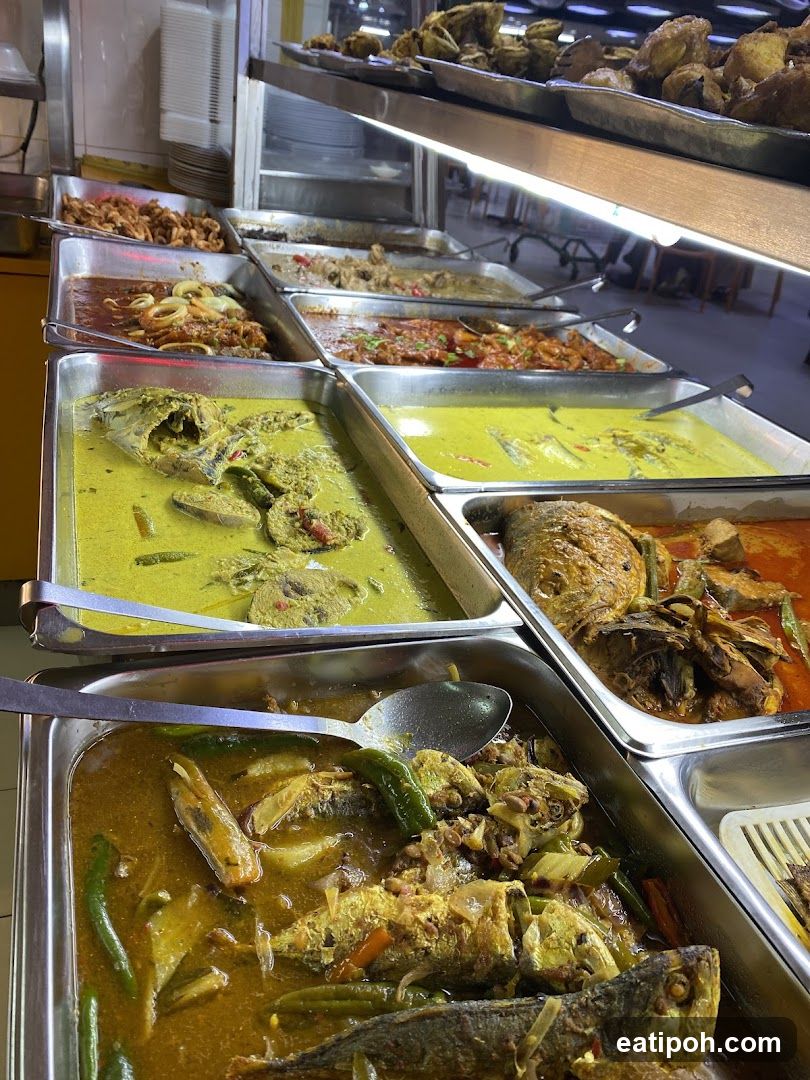Food Display in Restaurant