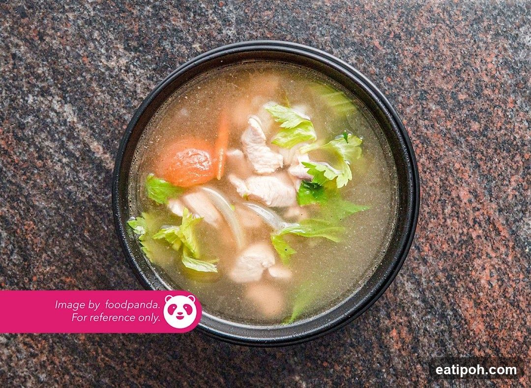 Soup in bowl
