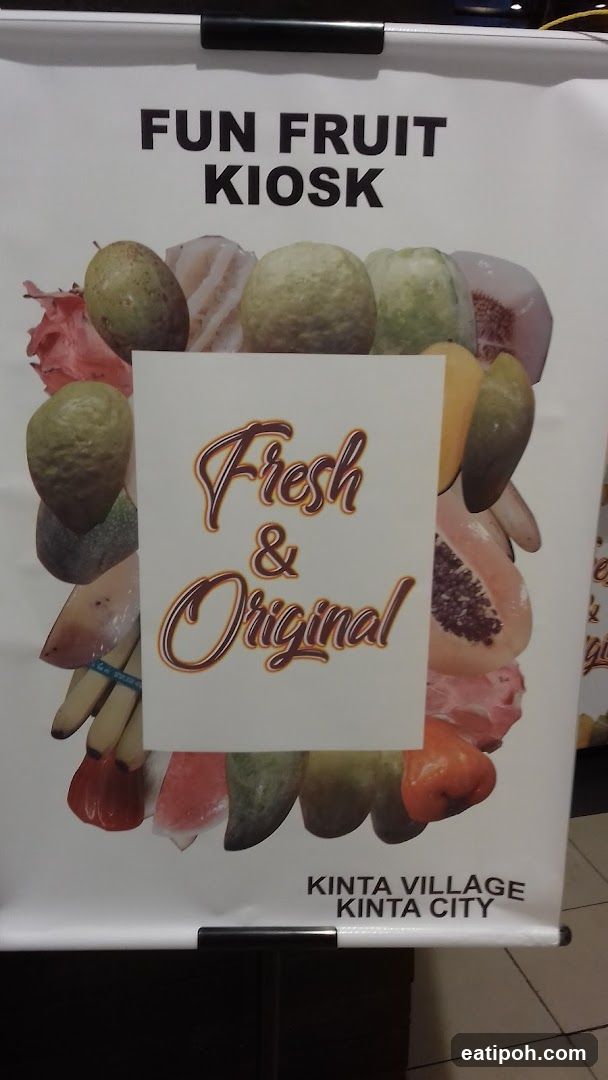 Fun Fruit Kiosk Advertisement