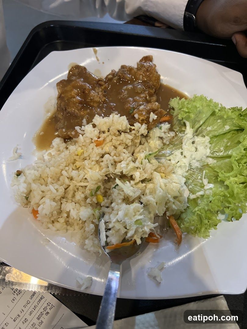 Food Plate at Restaurant