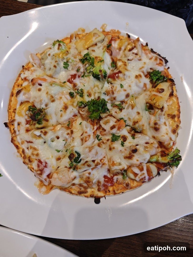 Pizza on Plate