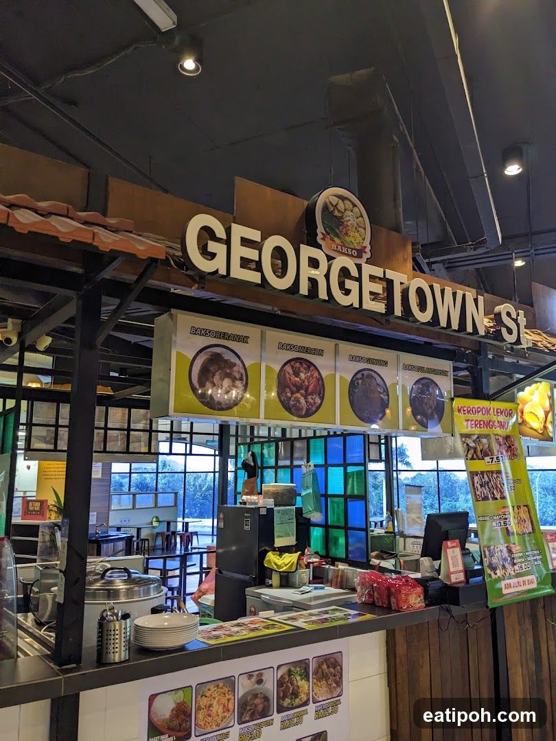 Georgetown St Food Stall Interior