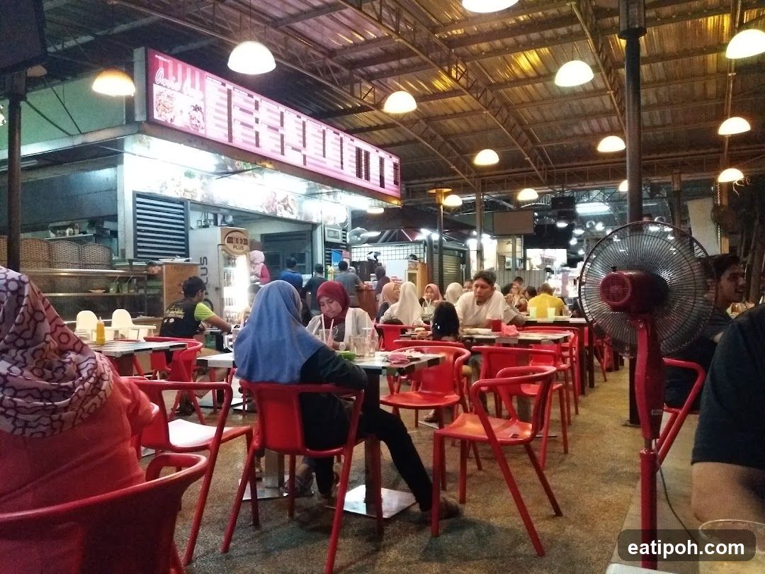 Food court interior