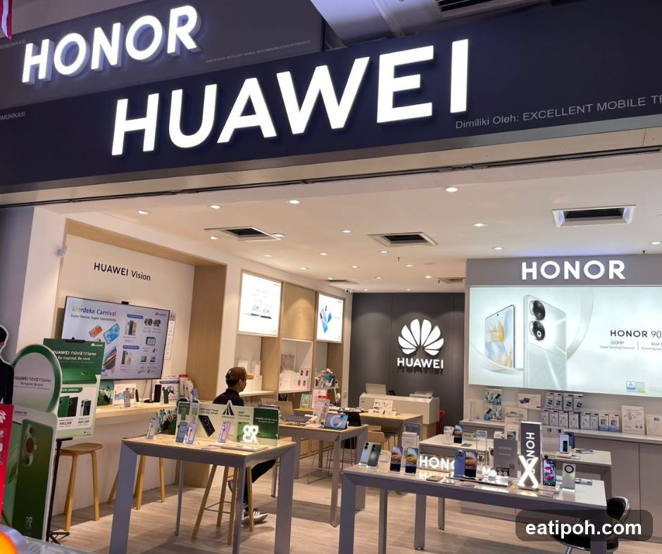 Huawei and Honor Store Interior