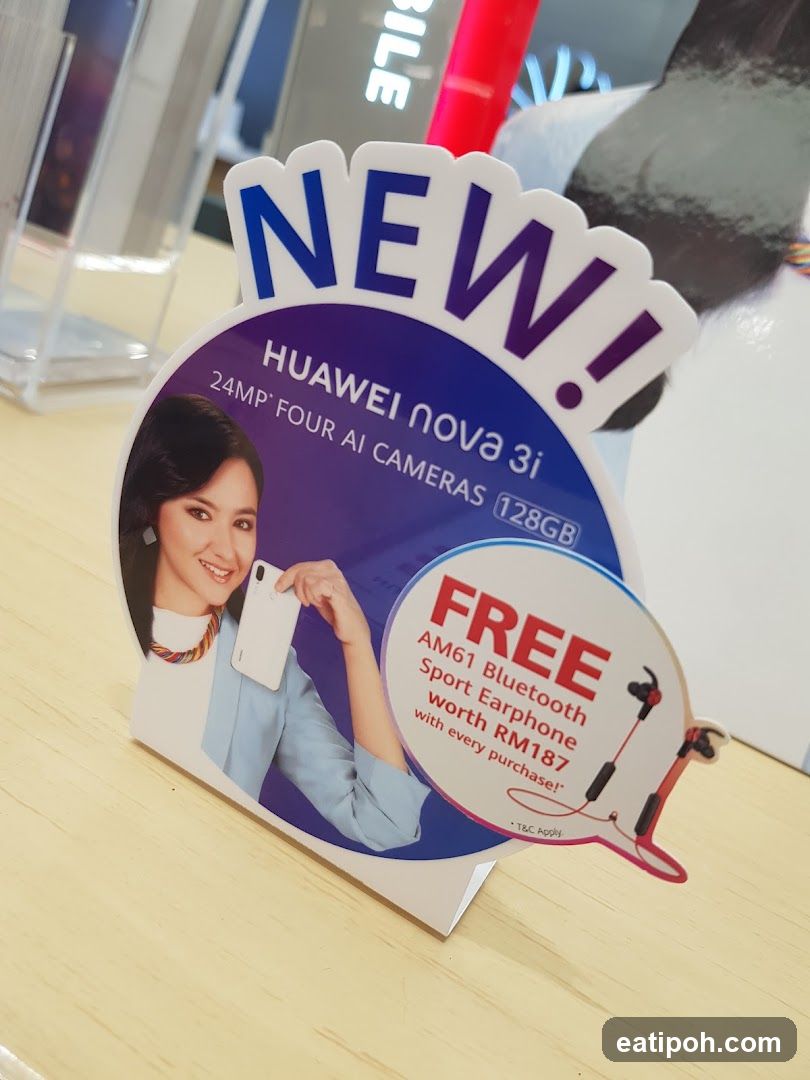 Huawei Nova 3i Promotion Stand