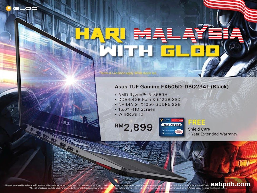 Hari Malaysia Promotion with Gloo