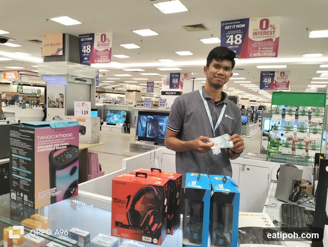 Store Interior with Staff Member