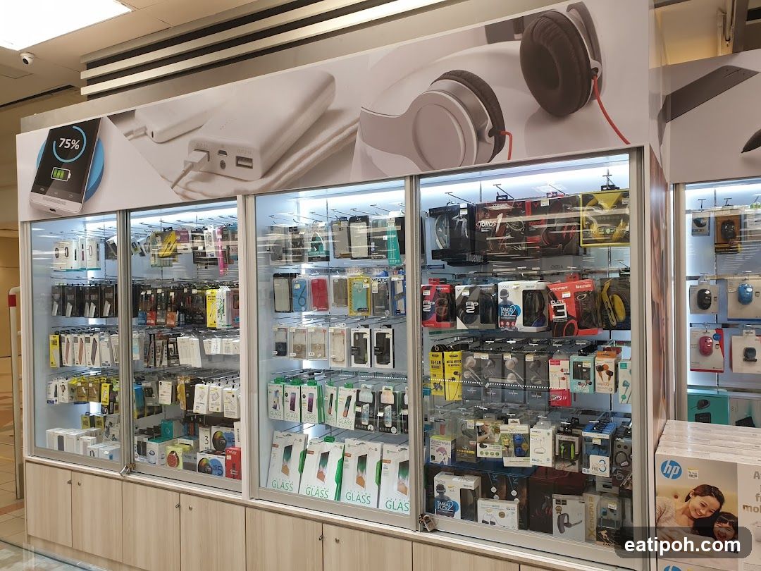 Electronics Store Interior