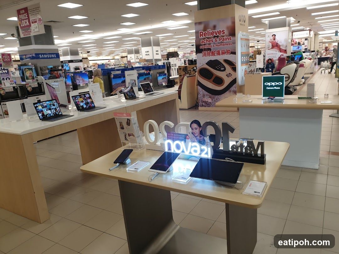 Electronics Store Interior