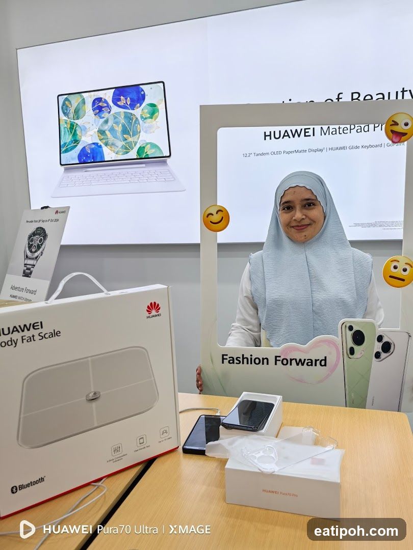 Huawei Product Display Area