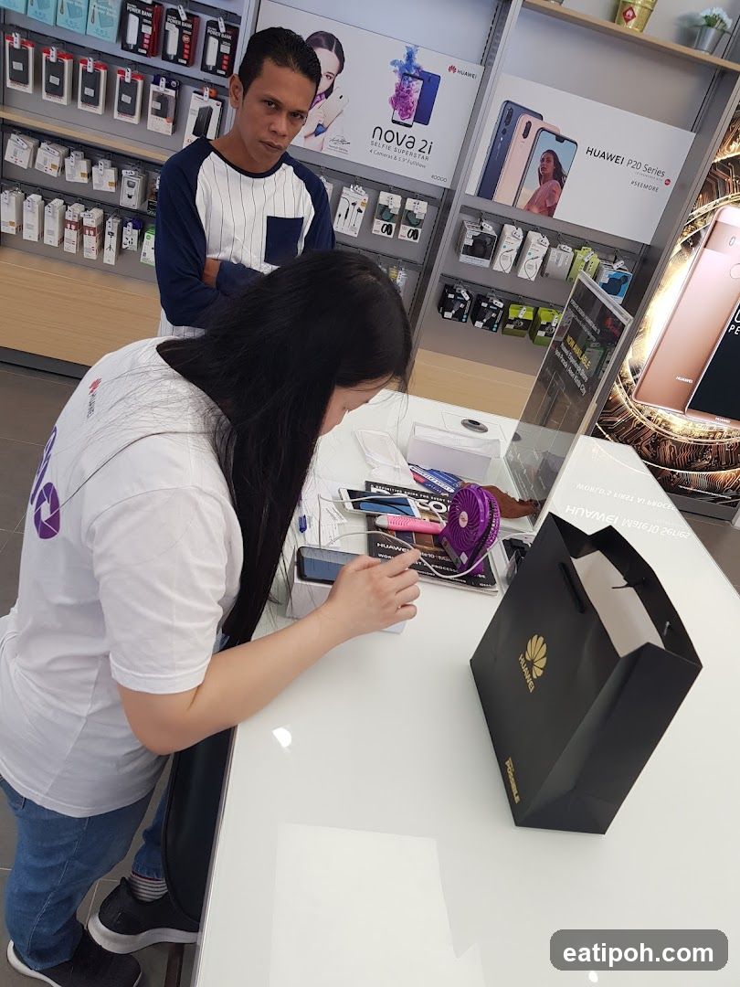 Huawei Store Interior