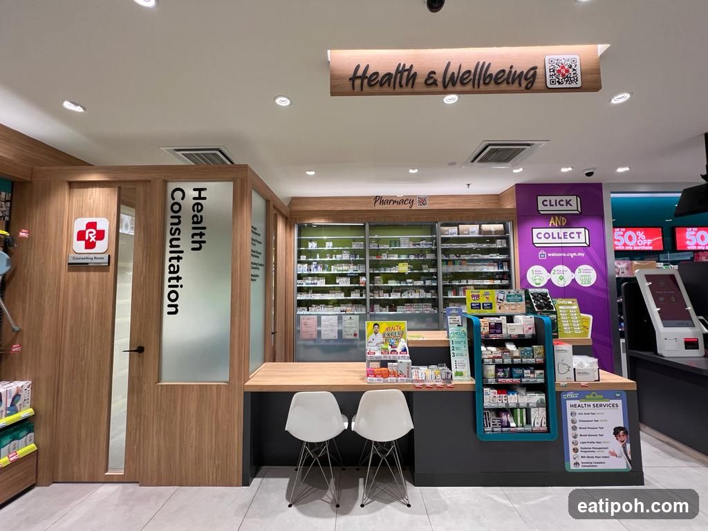 Health & Wellbeing Store Interior