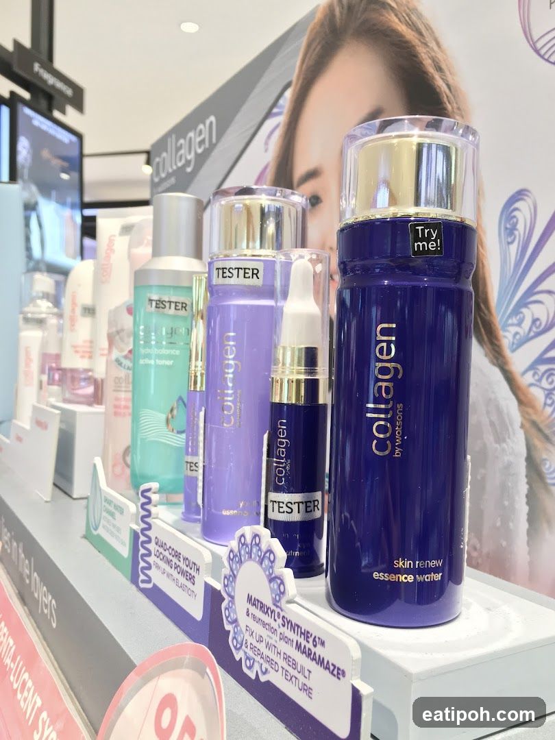 Collagen Product Display