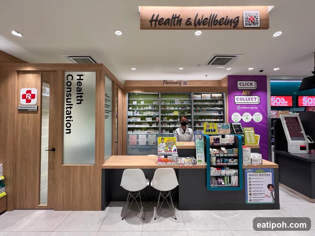 Health & Wellbeing Store Interior