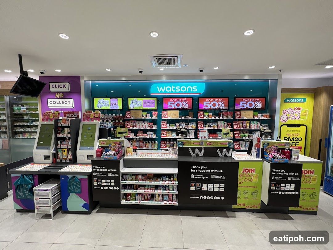 Watsons Store Interior
