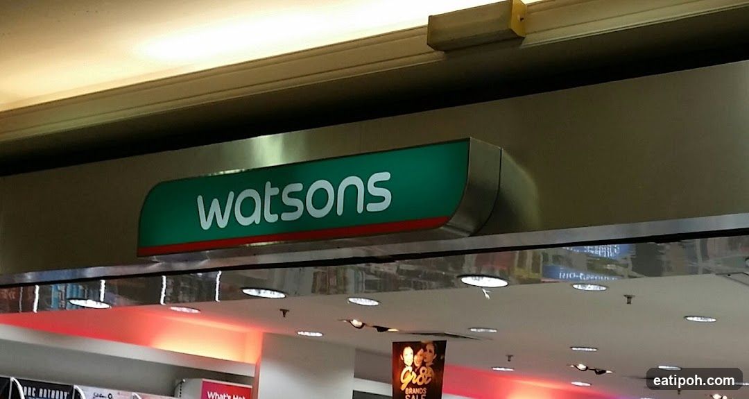 Watsons Store Signage