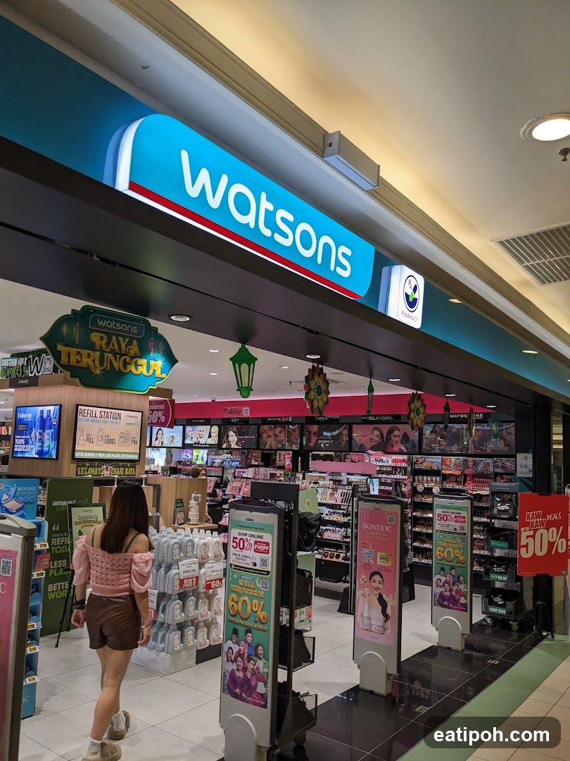 Watsons Store Interior