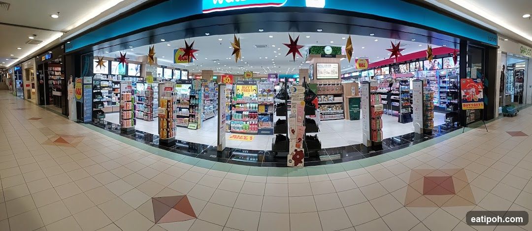 Storefront View in Shopping Mall