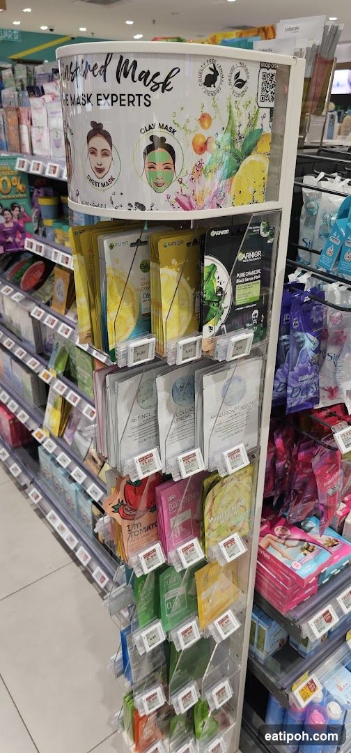 Mask Display in Retail Store