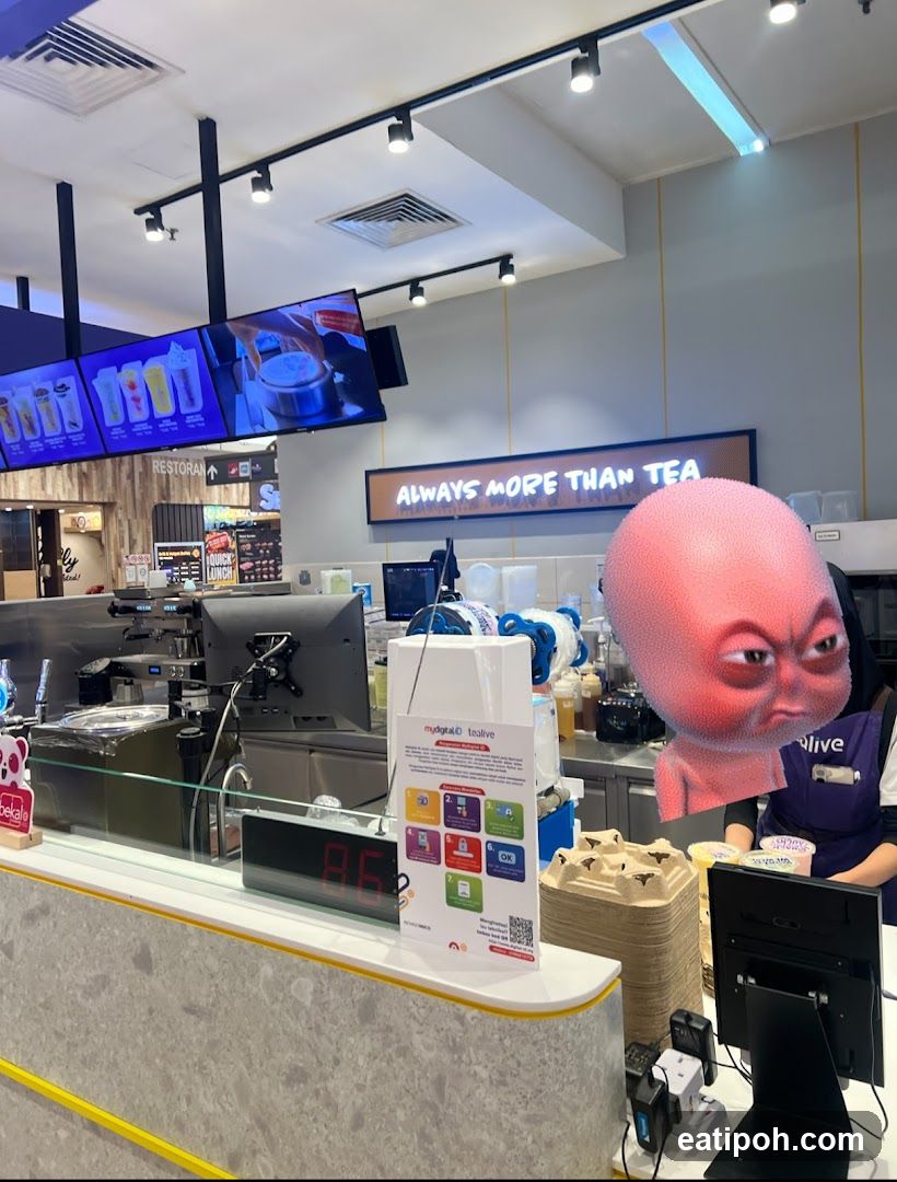 Tealive Shop Interior