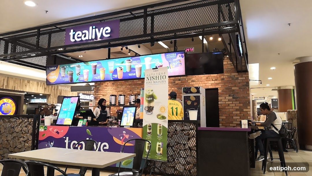 Tealive Storefront Interior