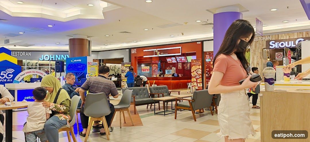 Shopping Mall Food Court Interior