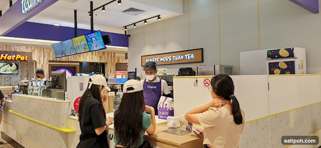 Tealive Tea Shop Interior