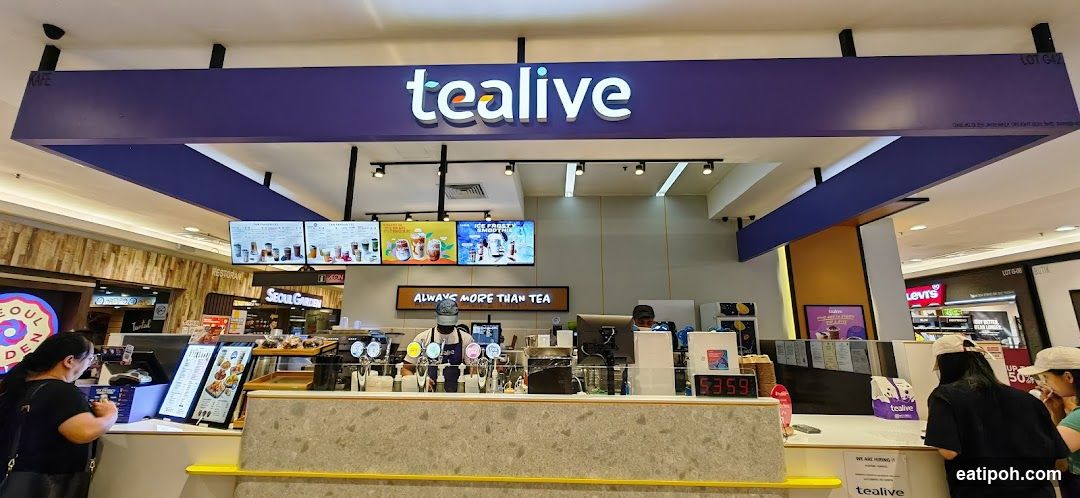 Tealive Store Interior
