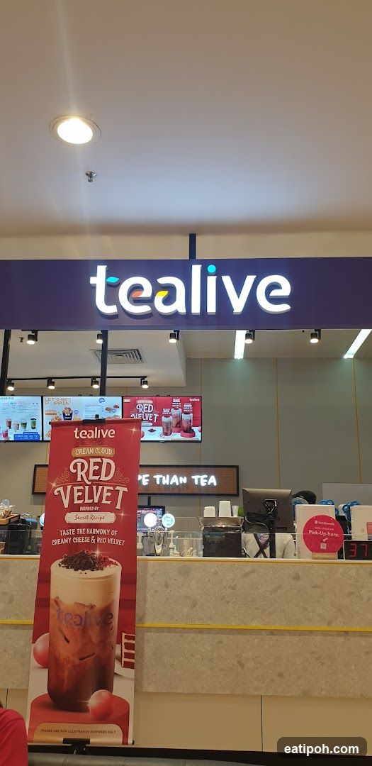 Tealive Storefront Interior