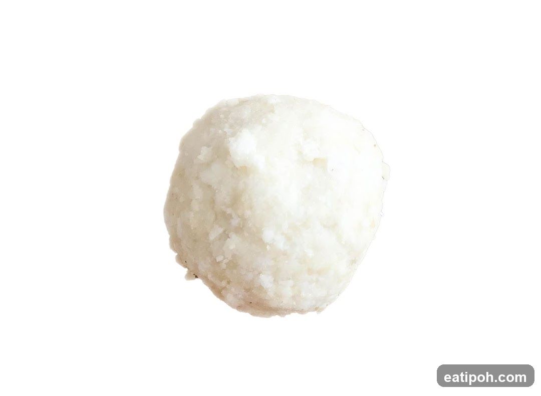 White Ball of Food