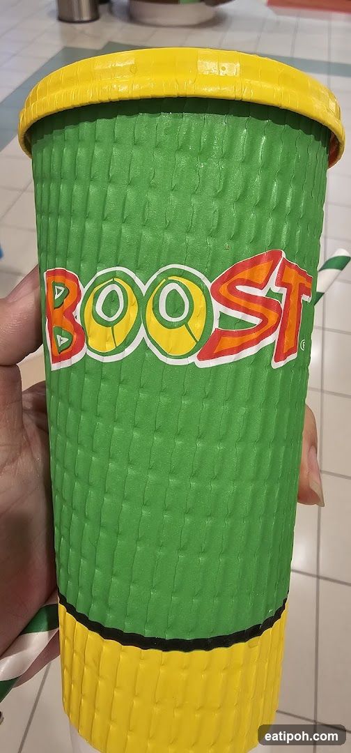 Boost drink cup