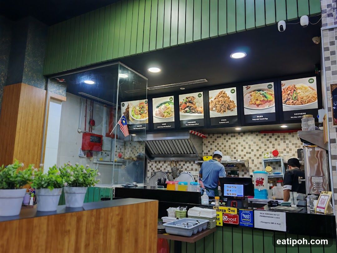 Restaurant interior view