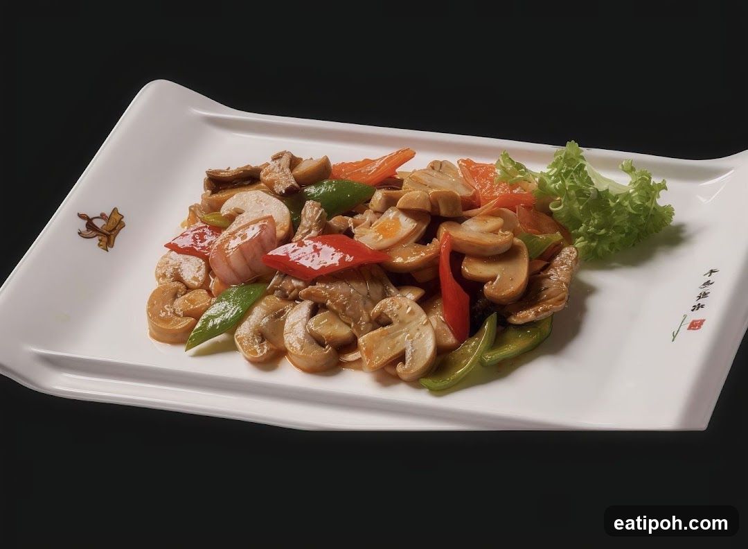 Mushroom and Pepper Stir-fry
