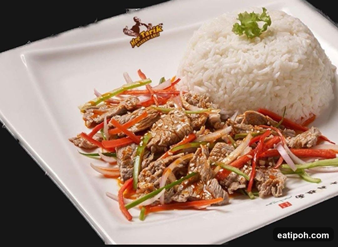 Beef Stir-fry with Rice