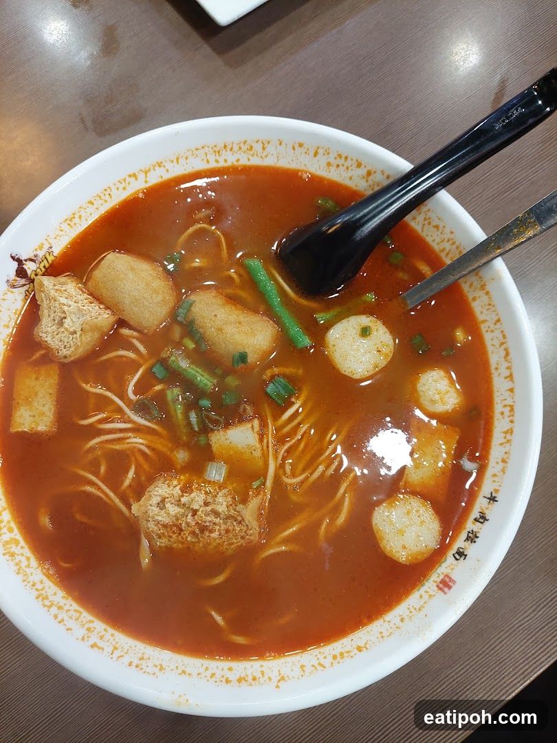 Bowl of noodle soup