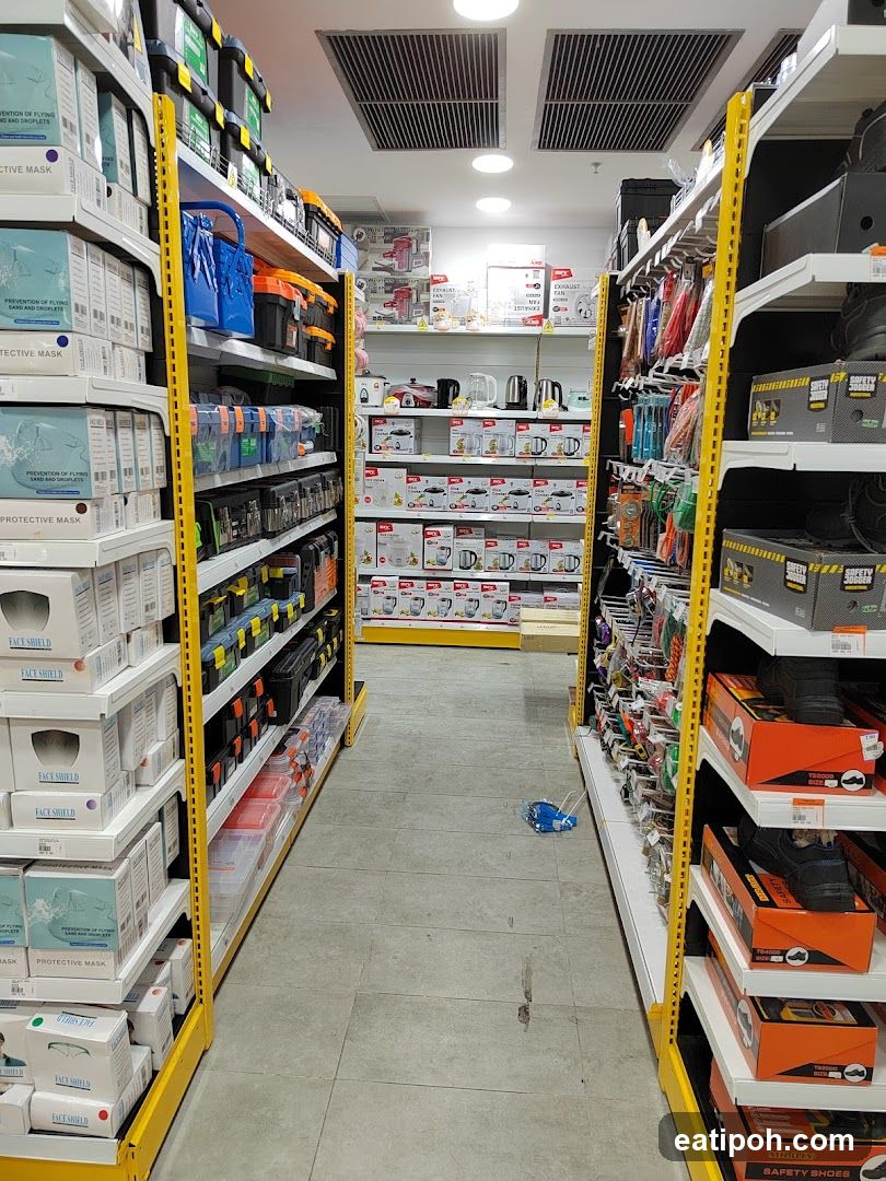 Store Interior Aisle