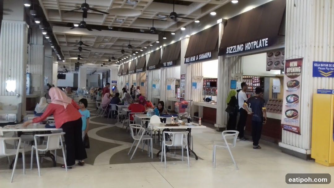 Food court interior