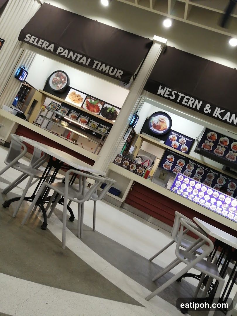Food court interior