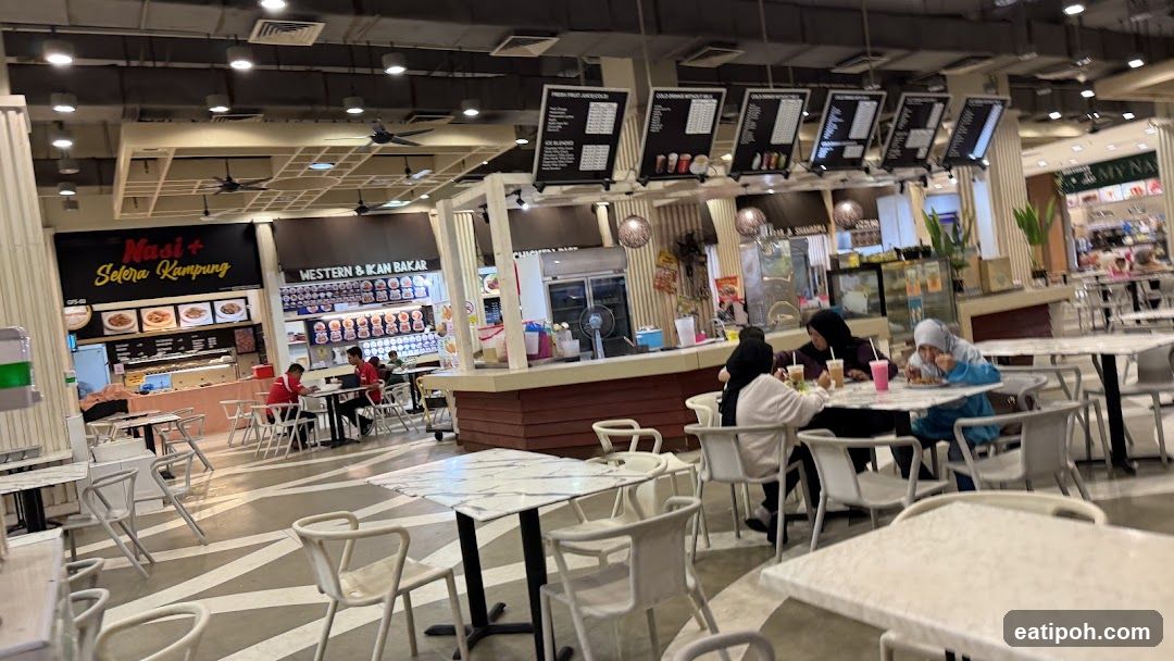 Food court interior