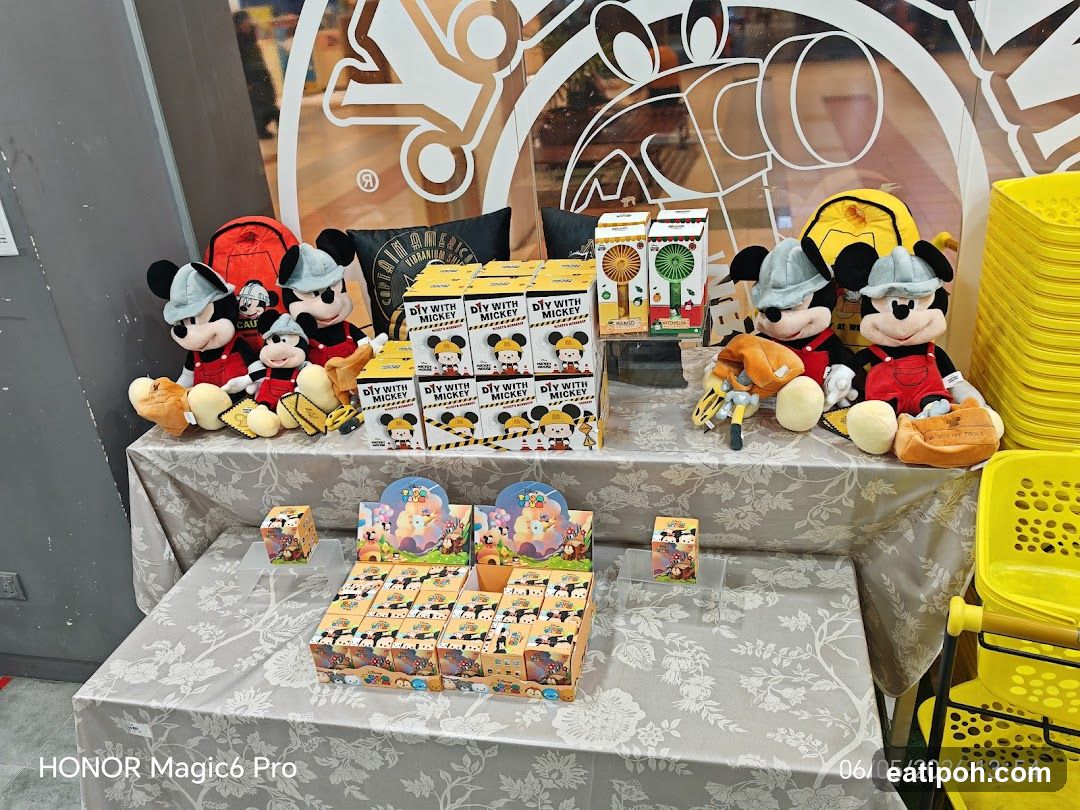 Mickey-themed display